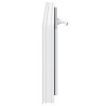 Fenêtre de sous-sol RISOR 90 x 40 cm PVC et verre Blanc 638597638597