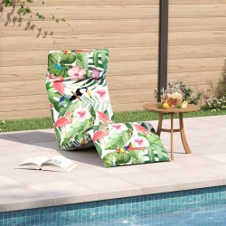 Transat pliant multicolore 175 x 54 x 8,5 cm tissu Oxford 638601638601