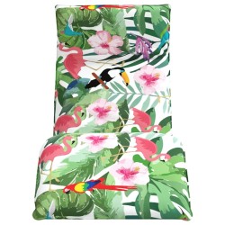 Transat pliant multicolore 175 x 54 x 8,5 cm tissu Oxford 638601638601