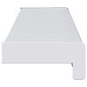 Appui de fenêtre Blanc 80 x 15 x 4,5 cm PVC 638608638608