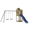 Aire de jeux d'extérieur bois de pin imprégné 638642638642