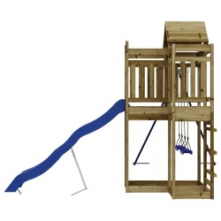 Aire de jeux d'extérieur bois de pin imprégné 638642638642