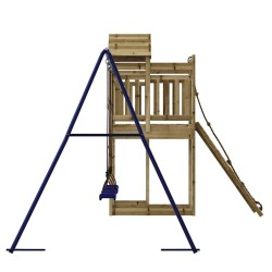 Aire de jeux d'extérieur bois de pin imprégné 638662638662