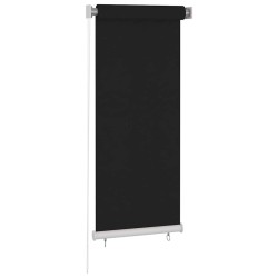 Store roulant d'extérieur 65 (l) x 140 (H) cm noir 638673638673
