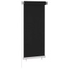 Store roulant d'extérieur 65 (l) x 140 (H) cm noir 638673638673
