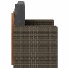 Sofa de milieu extérieur Bois d'Acacia Massif Naturel 638677638677