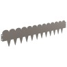 Bordure de Pelouse 30 pcs 103 x 20 cm Acier Rouillé 638685638685