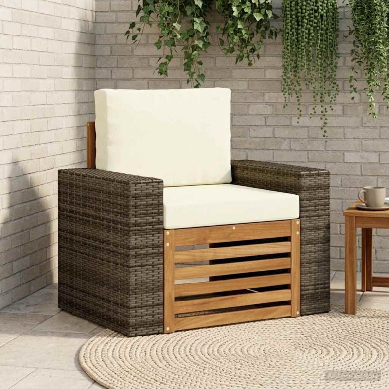 Sofa de milieu extérieur Naturel 638687638687
