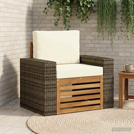 Sofa de milieu extérieur Naturel 638687638687