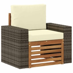 Sofa de milieu extérieur Naturel 638687638687