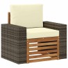 Sofa de milieu extérieur Naturel 638687638687