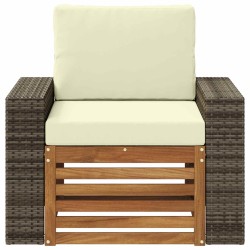Sofa de milieu extérieur Naturel 638687638687