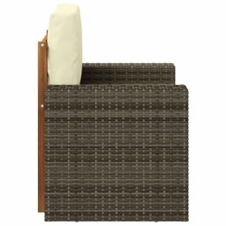 Sofa de milieu extérieur Naturel 638687638687