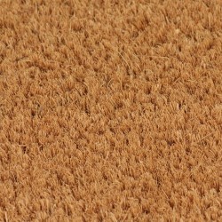 Tapis de porte naturel 80x100 cm fibre de coco touffeté 638702638702
