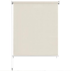 Store roulant d'extérieur 125 (l) x 230 (H) cm crème 638707638707