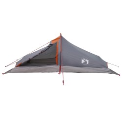 Tente de randonnée Gris et orange 2 personnes 638720638720