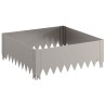 Bordure de Pelouse 60 x 60 x 20 cm Acier Rouillé 638723638723