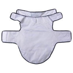 Imperméable pour chien avec bandes réfléchissantes polyester bleu marine taille L 638735638735