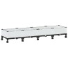 Jardinière avec Roues Blanc 160 x 40 x 33 cm PP 638739638739
