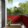 Paravent de balcon rouge 75 x 800 cm 100 % polyester Oxford 638742638742