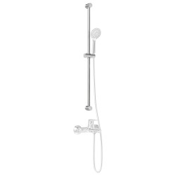Support de Douche Chrome 101 cm Acier inoxydable 638744638744