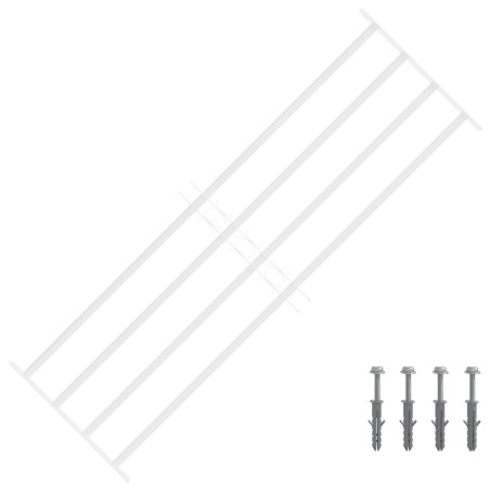 Grille de sécurité pour fenêtres avec 4 barres croisées 638745638745