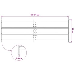 Grille de sécurité pour fenêtres avec 4 barres croisées 638745638745