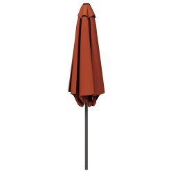 Parasol de jardin 230 x 230 cm Polyester Rectangulaire 638755638755