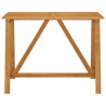 Table de bar de jardin 140x70x104 cm Bois d'acacia massif 638758638758
