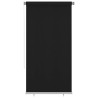 Store roulant d'extérieur 125 (l) x 230 (H) cm noir 638764638764