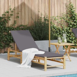 Transat avec coussins 55 x 199 x 30 cm en bambou 638765638765