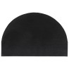 Tapis de porte naturel demi-rond 40x60cm fibre de coco touffeté 638767638767