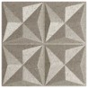 Panneaux muraux 12 pcs Béton Origami 50 x 50 cm Mousse XPS 638769638769