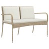 Ensemble de jardin avec coussin acier 638789638789