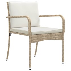 Ensemble de jardin avec coussin acier 638789638789