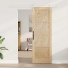 Porte coulissante ORKDAL Naturel et Blanc 73,5 x 211 cm 638799638799