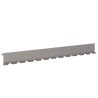 Bordure de Pelouse 30 pcs 102 x 10 x 4 cm Acier Rouillé 638803638803
