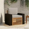 Sofa de milieu extérieur Naturel 638829638829