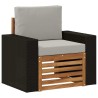 Sofa de milieu extérieur Naturel 638829638829