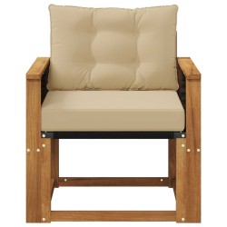 Sofa de milieu extérieur Bois d'Acacia Massif Naturel 638840638840