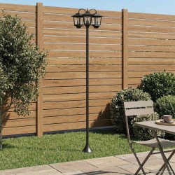 Lampadaire à 3 têtes Noir 16 x 16 x 187 cm Aluminium et ABS 638846638846