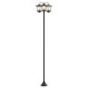 Lampadaire à 3 têtes Noir 16 x 16 x 187 cm Aluminium et ABS 638846638846