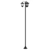 Lampadaire à 3 têtes Noir 16 x 16 x 187 cm Aluminium et ABS 638846638846