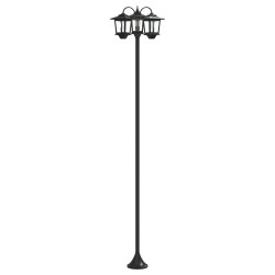 Lampadaire à 3 têtes Noir 16 x 16 x 187 cm Aluminium et ABS 638846638846