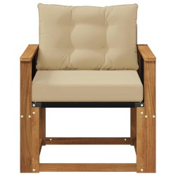 Sofa de milieu extérieur Bois d'Acacia Massif Naturel 638847638847
