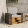 Sofa de milieu extérieur Bois d'Acacia Massif Naturel 638848638848
