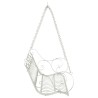 Banc Balançoire Acier 109 x 75 x 59 cm Blanc antique 638851638851