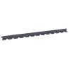 Bordure de Pelouse 30 pcs 102 x 4 x 4 cm Acier Anthracite 638871638871