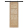 Porte coulissante Naturel 73,5 x 211 cm Bois de pin massif 638875638875
