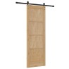 Porte coulissante Naturel 73,5 x 211 cm Bois de pin massif 638875638875